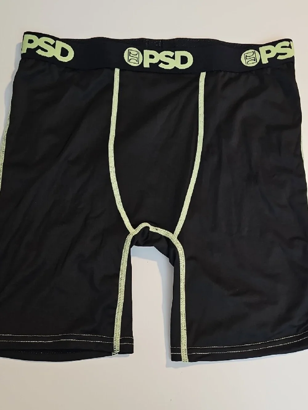 PSD Activewear Leggings - Black with Bright Neon Print